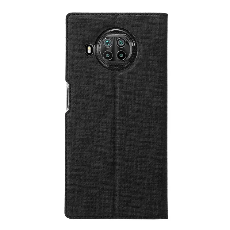 VILI DMX Série Complète Case de Support en Cuir de Protection Complète Avec Fente de Carte Pour Xiaomi Mi 10t Lite 5G / Redmi Note 9 Pro 5G / Mi 10i 5G - le Noir