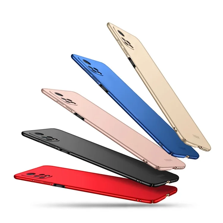 MOFI Shield Anti-Fingerprint Slim Frosted Hard PC Case für Xiaomi Mi 10T 5G/Mi 10T Pro 5G/Redmi K30S - Schwarz