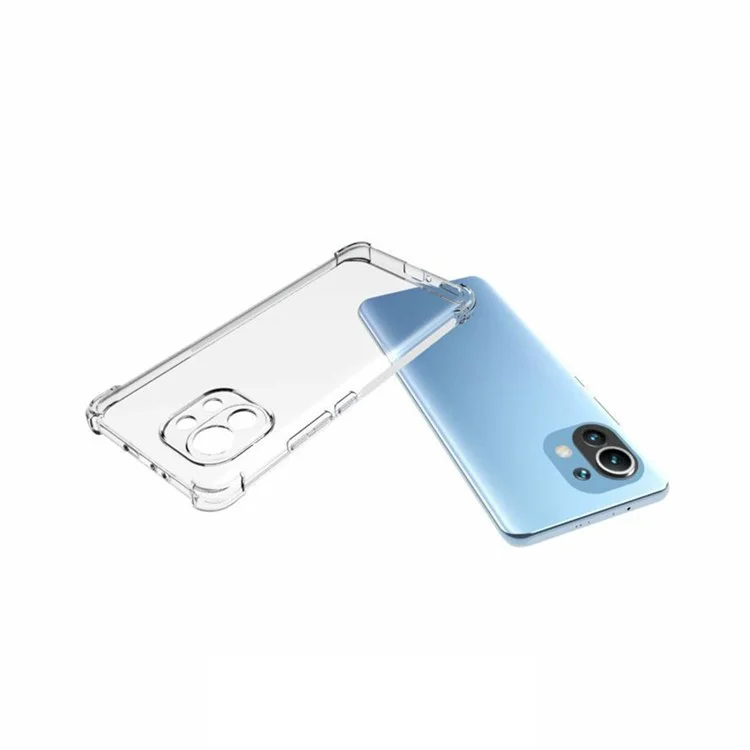 Pour Xiaomi Mi 11 Coque de protection antichoc et anti-glisse en TPU