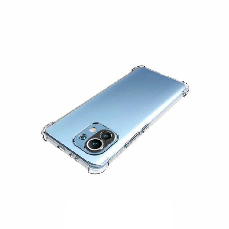 Pour Xiaomi Mi 11 Coque de protection antichoc et anti-glisse en TPU