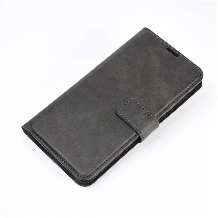 For Xiaomi Redmi Note 9 4G (Qualcomm Snapdragon 662)/Redmi 9T/9 Power Wallet Stand Design Leather Mobile Phone Cover Case - Black