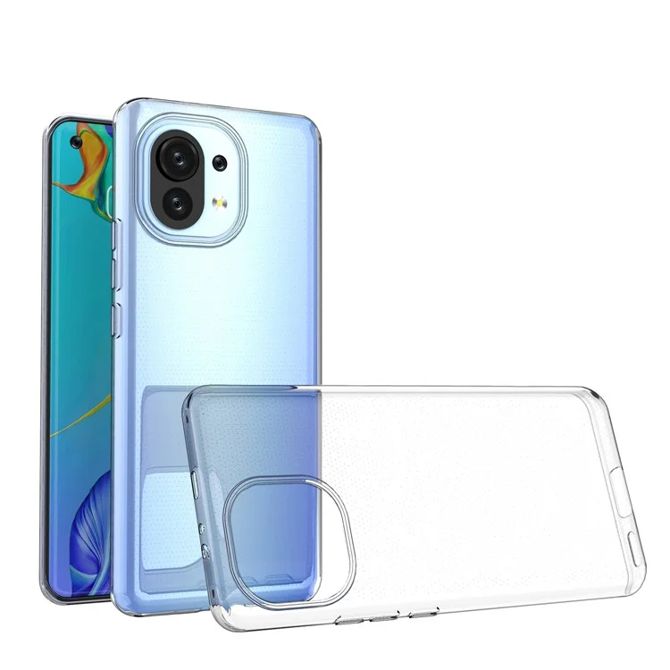 Coque de protection en TPU ultra-fine et transparente pour Xiaomi Mi 11