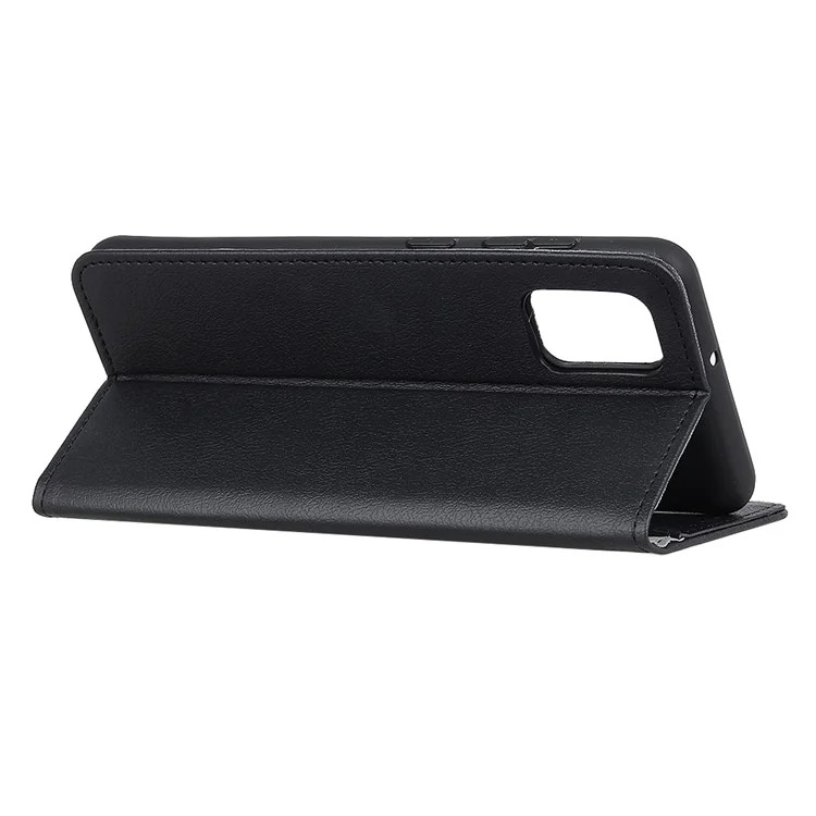 Capa de Celular de Couro PU para Xiaomi Redmi K40 Pro / Redmi K40 / Redmi K40 Pro+ / Mi 11i / Poco F3 - Preta