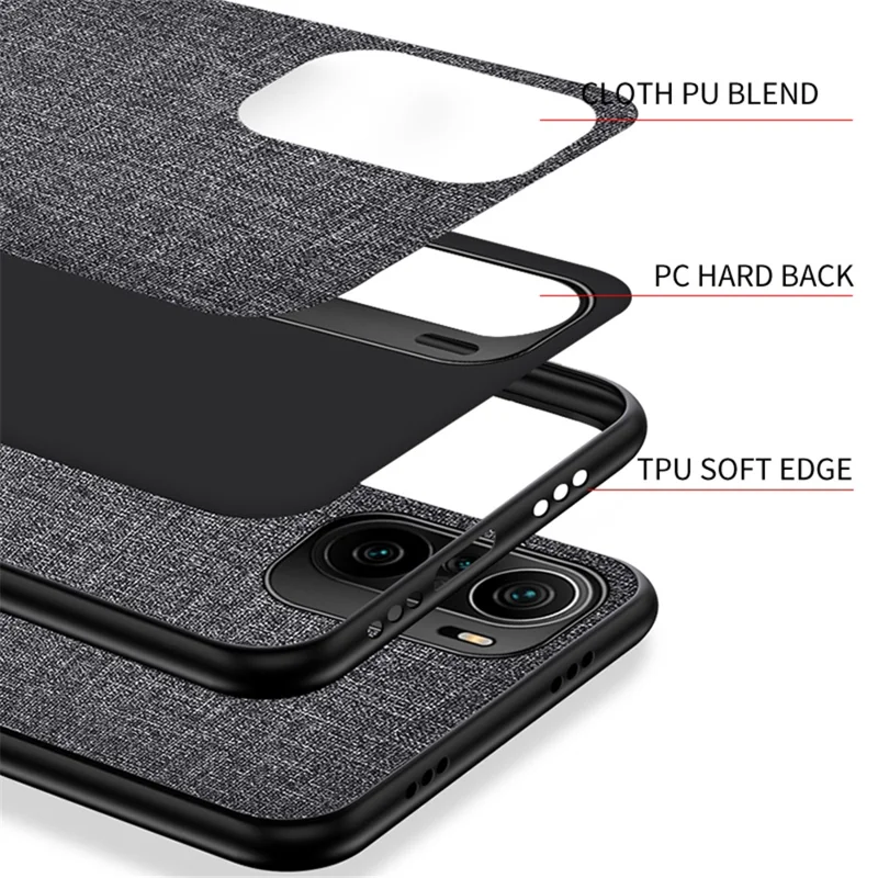 Tankbeschichtete TPU + PC Vollschutz Hybrid Telefonabdeckung Hülle Für Xiaomi Redmi K40/K40 Pro/K40 Pro +/mi 11i/Poco F3 - Rosa