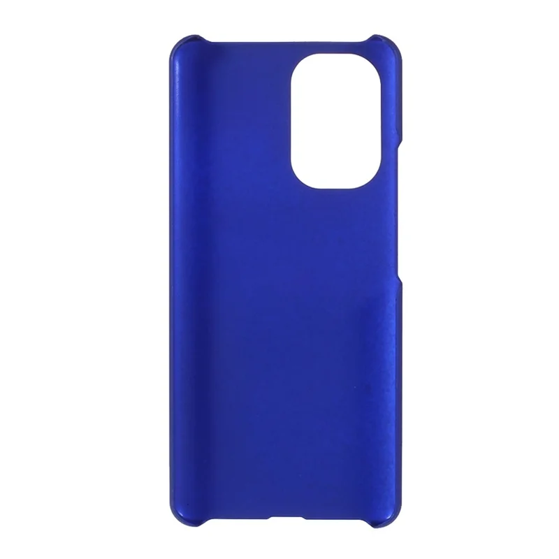 Glossy Rubberized Hard PC Phone Back Case Cover for Xiaomi Redmi K40/Redmi K40 Pro/Poco F3/Mi 11i - Blue