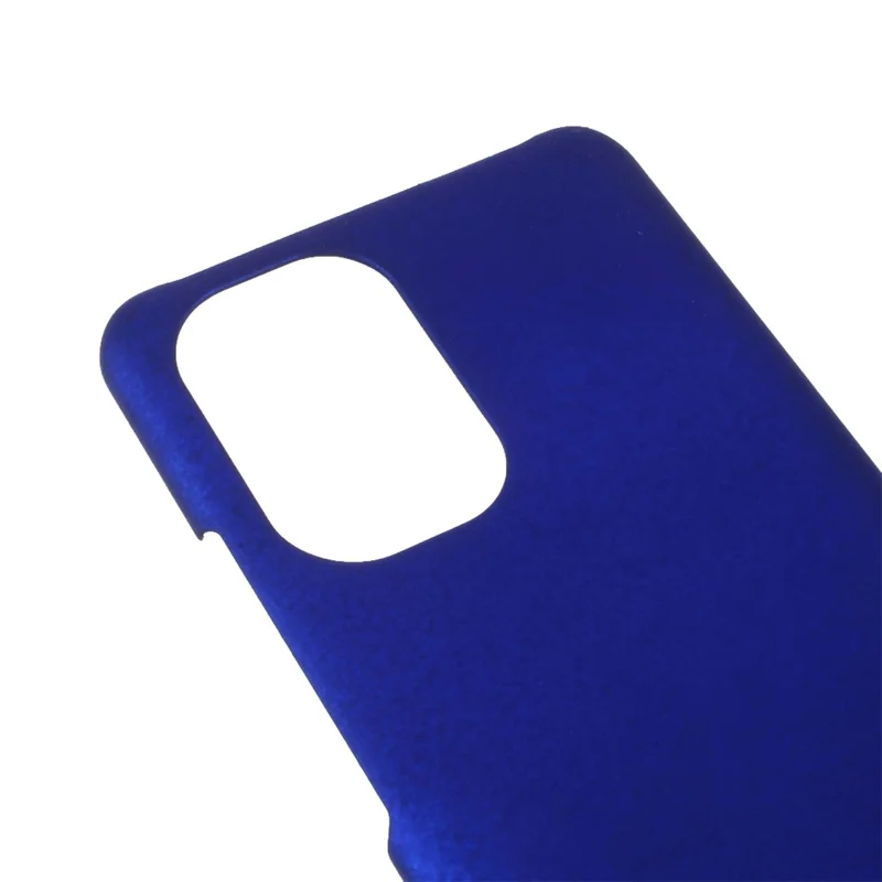Glossy Rubberized Hard PC Phone Back Case Cover for Xiaomi Redmi K40/Redmi K40 Pro/Poco F3/Mi 11i - Blue