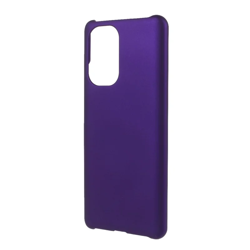 Glossy Rubberized Hard PC Phone Back Case Cover for Xiaomi Redmi K40/Redmi K40 Pro/Poco F3/Mi 11i - Purple