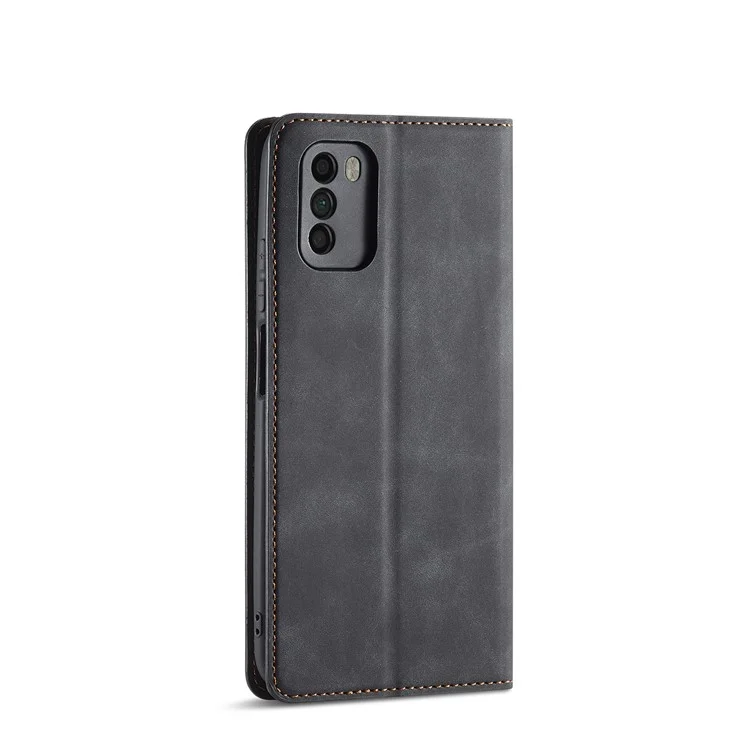 Coque En Cuir De La Peau De La Série Forwenw Fantasy Pour Xiaomi Poco M3 - Noir