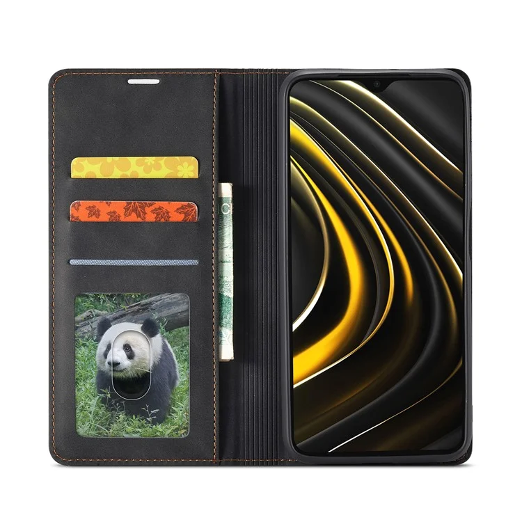 Forwenw Fantasy Series Skee Ощущение Кожи Для Xiaomi Poco M3 - Чернить