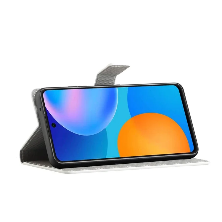 Portafoglio Design Pattern Stampa Custodia Protettiva in Pelle con Supporto per Xiaomi Redmi Note 10 Pro 4G (India)/(Globale)/Note 10 Pro Max - Torre di Ferro