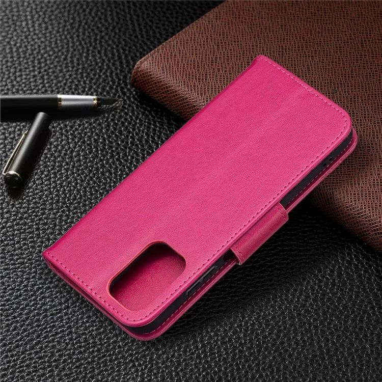 Impresión de la Billetera de Cuero de Soporte de Mariposa Para Xiaomi Redmi Note 10s / Nota 10 4G - Rosa