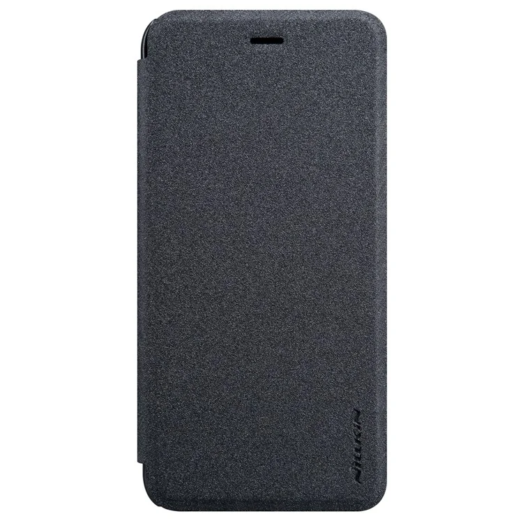 NILLKIN Sparkle Series Smart Awakening Leather Case for Xiaomi Mi 6 - Black