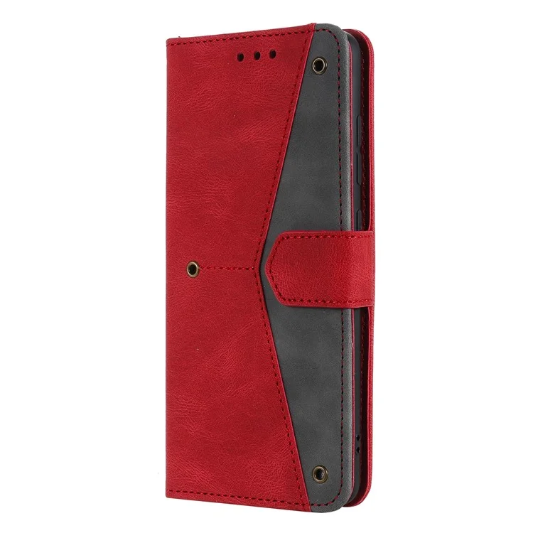 Decoraggio Rivet PU Coperchio Per Coperchio Per Coperchio Per Coperchio Per Chura Pullotto Per Xiaomi mi 11i / Poco F3 / Redmi K40 Pro / Redmi K40 / Redmi K40 Pro+ - Rosso