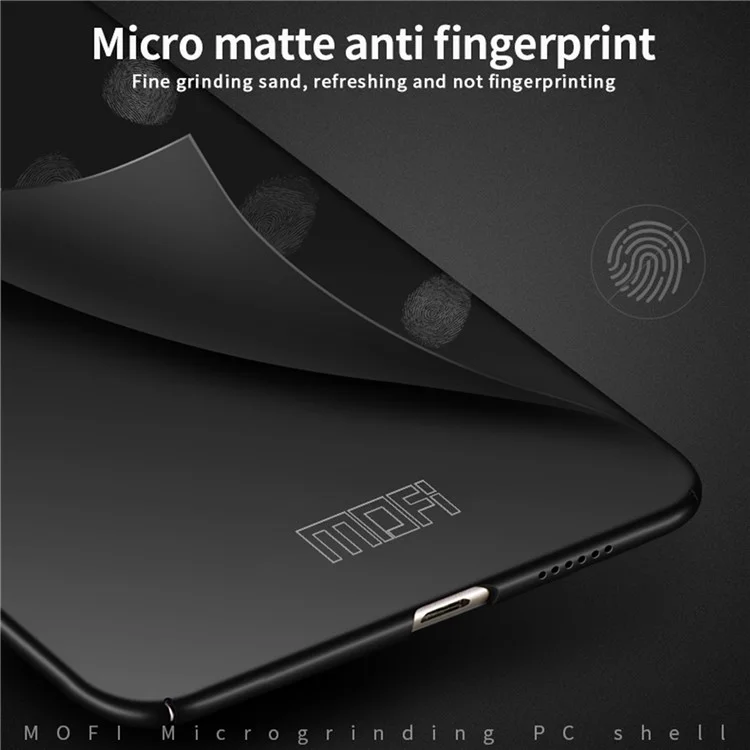 Sheld MOFI Shield Slim Frosted PC Téléphone Shell Pour Xiaomi Mi 10 Ultra - le Noir