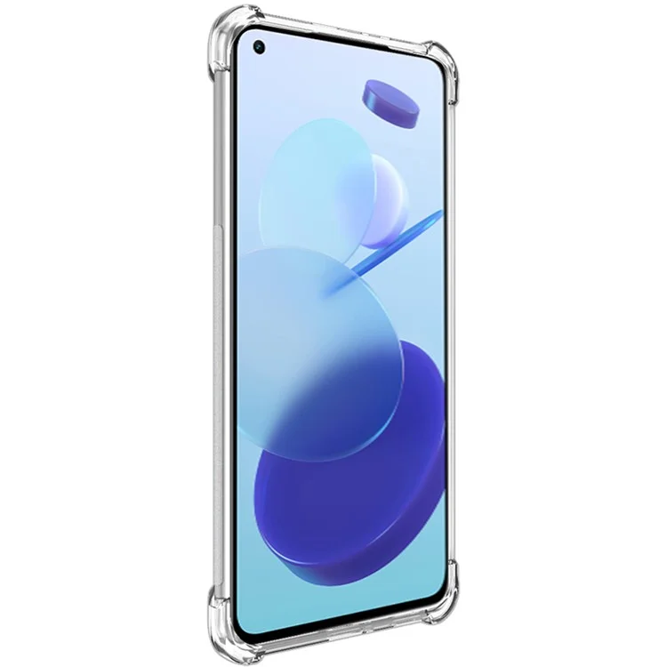 Imak Cobertura Completa Bien Protegida Flexible TPU Funda Con Protector De Pantalla De Alta Transparencia Para Xiaomi MI 11 Lite 4G / 5g / 11 Lite 5g Ne - Transparente