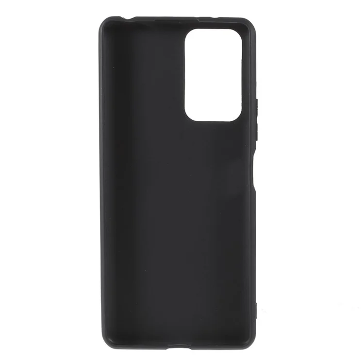 Étui TPU Mat Double Face Pour Xiaomi Redmi Note 10 Pro Accessoire de Téléphone Mobile Pro - le Noir