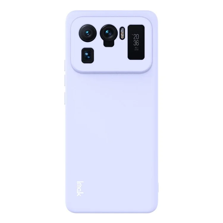IMAK UC-2 Series Multi-Color Soft TPU Skin-feel Phone Back Case Cover per Xiaomi Mi 11 Ultra - Light Purple