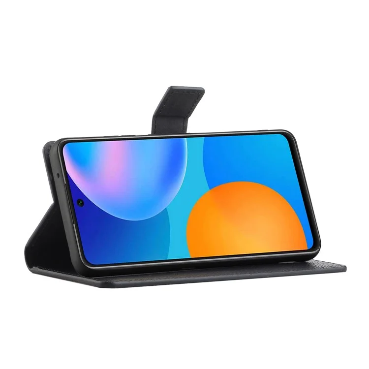 Litchi Skin Wallet Stand Leather Case for Xiaomi Redmi Note 10 5G / Poco M3 Pro 5G / 4G Flip Mobile Phone Cover