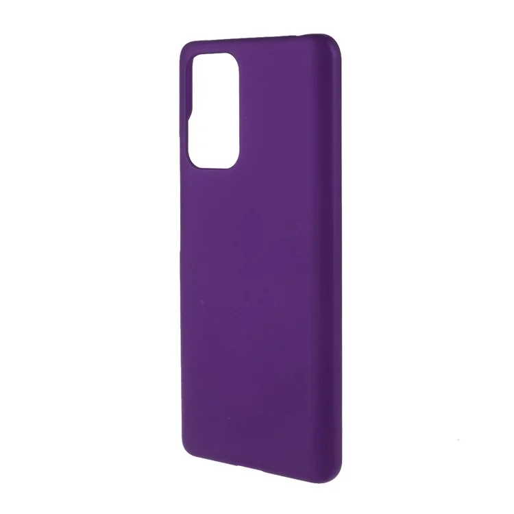 Case de Teléfono Duro de Plástico de Goma Para Xiaomi Redmi Nota 10 5g/poco M3 Pro 5G/4G Cubierta de Teléfono Móvil - Violeta