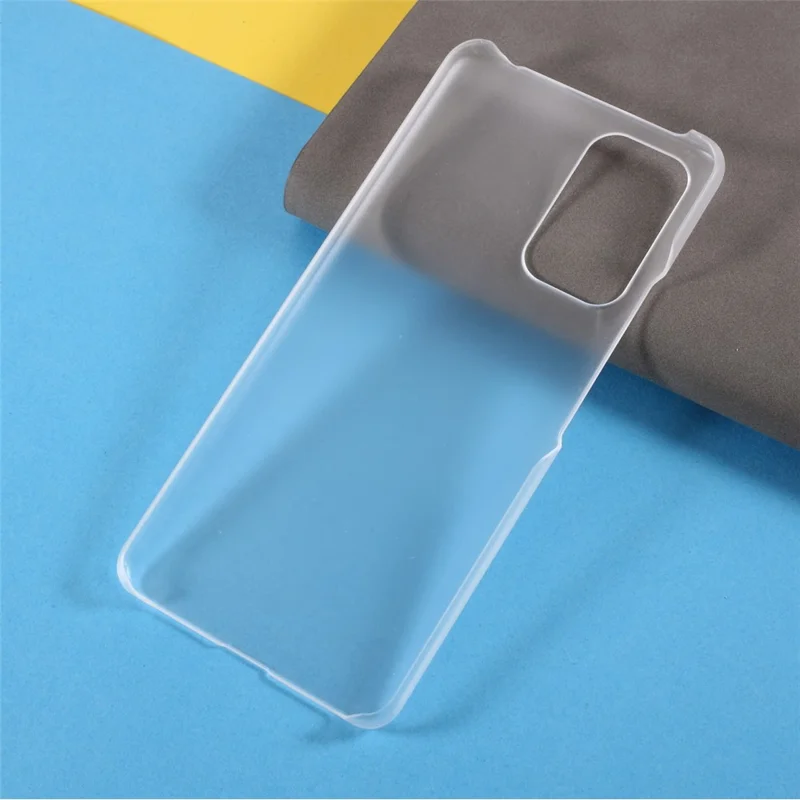 Rubberized Plastic Hard Phone Case for Xiaomi Redmi Note 10 5G/Poco M3 Pro 5G/4G Mobile Phone Cover - Transparent