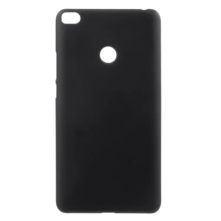 Rubberized PC Hard Shell for Xiaomi Mi Max 2 - Black