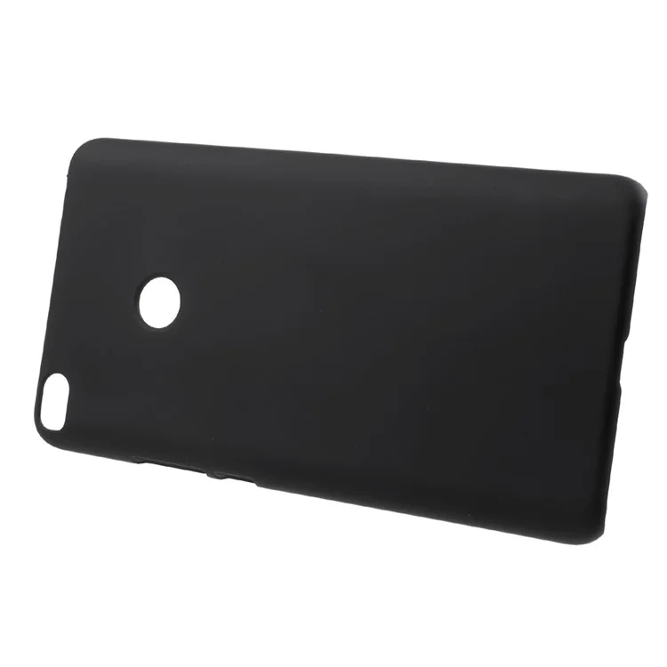 Rubberized PC Hard Shell for Xiaomi Mi Max 2 - Black