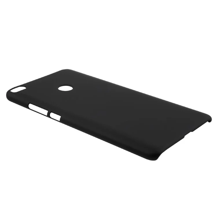 Rubberized PC Hard Shell for Xiaomi Mi Max 2 - Black