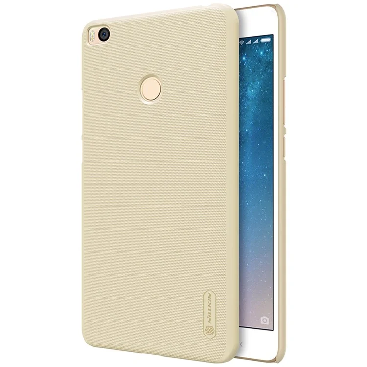 NILLKIN Super Frosted Shield Plastic Hard Phone Casing for Xiaomi Mi Max 2 - Gold