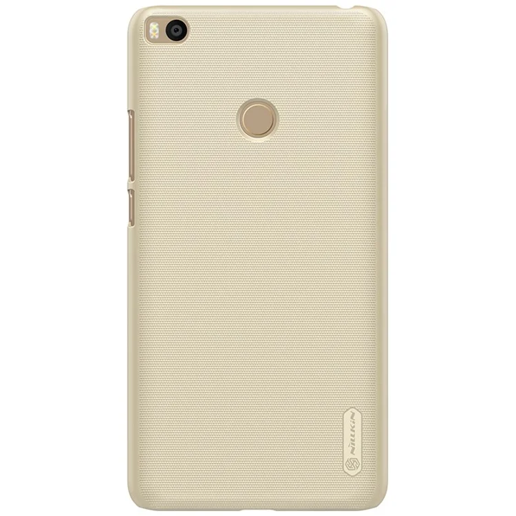 NILLKIN Super Frosted Shield Plastic Hard Phone Casing for Xiaomi Mi Max 2 - Gold