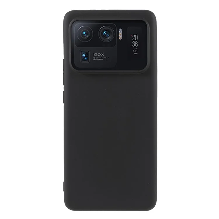 Cubierta de Carcasa de la Caja Del Teléfono TPU Mate de Doble Cara Para Xiaomi Mi 11 Ultra - Negro