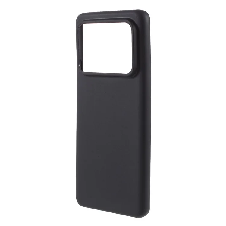 Double-sided Matte TPU Phone Case Shell Cover for Xiaomi Mi 11 Ultra - Black