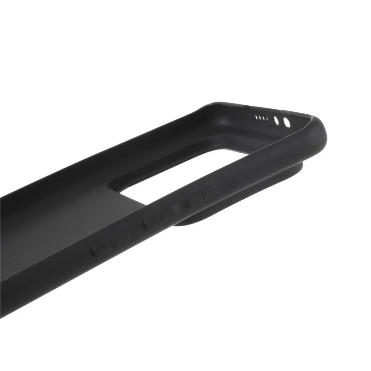 Doppelseitige matte TPU-Handyhülle für das Xiaomi Mi 11 Ultra - Schwarz