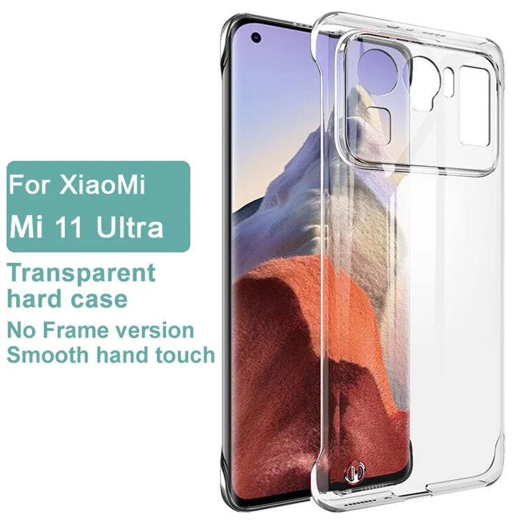 IMAK Crystal Case III Shock Absorption Hard Plastic Protector Case for Xiaomi Mi 11 Ultra