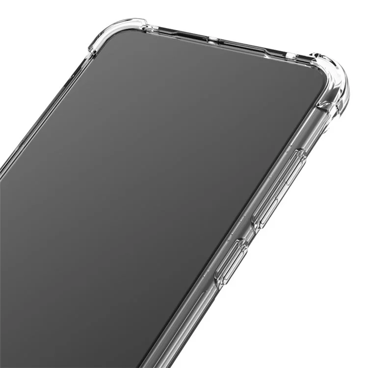 IMAK Custodia Flessibile TPU Antiurto con Protezione dello Schermo ad Alta Trasparenza per Xiaomi Redmi Note 10 5G/Poco M3 Pro 4G/5G - Trasparente