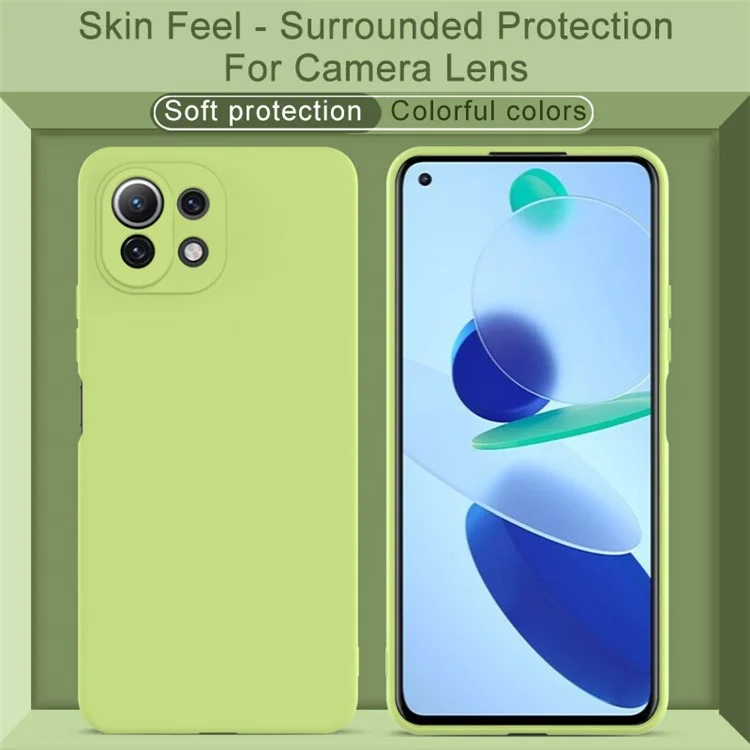 Étui de protection en TPU souple IMAK UC-2 Series pour Xiaomi Mi 11 Lite 4G / 5G / 11 Lite 5G NE - Noir
