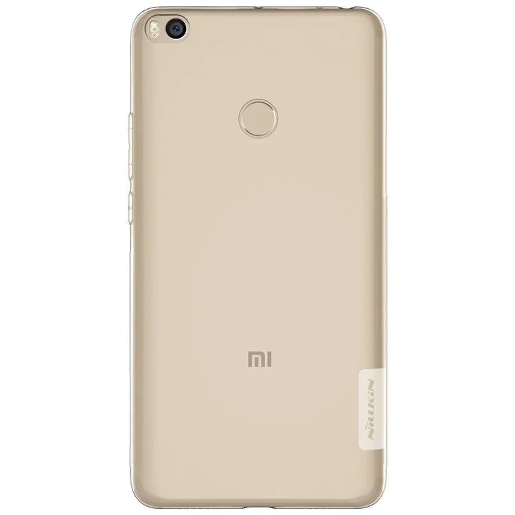 NILLKIN Nature Gel TPU Case Accessory for Xiaomi Mi Max 2 - Transparent