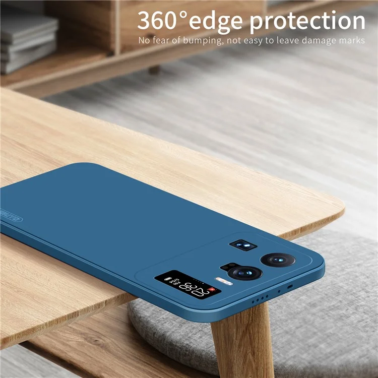 Pinwuyo Soft Silicone Preciso Correto Celular Caso Protetor De Capa Para Xiaomi Mi 11 Ultra - Azul