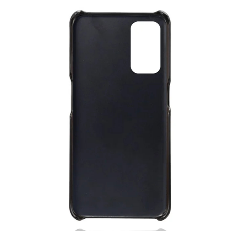 Custodia Per pc Con Rivestimento Con Rivestimento in Pelle Shock KSQ Con Supporto Per Carta Per Oppo A55 5g/a53s 5G 5G - Nero