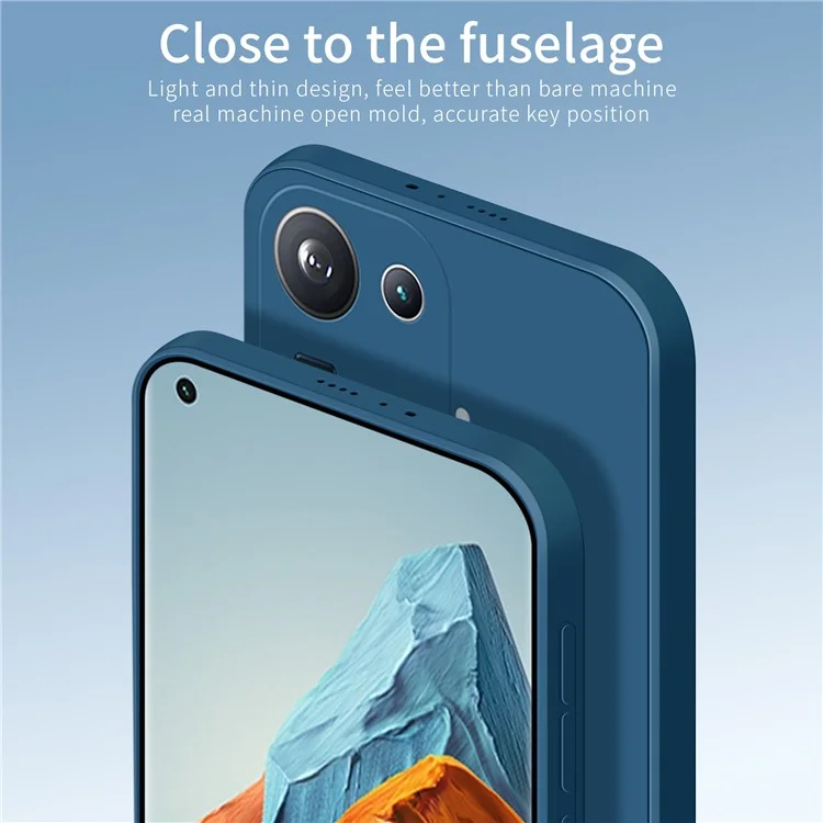 PINWUYO Präzise ausgeschnittene weiche Silikon-Handyhülle Schutzhülle für Xiaomi Mi 11 Pro - Grün