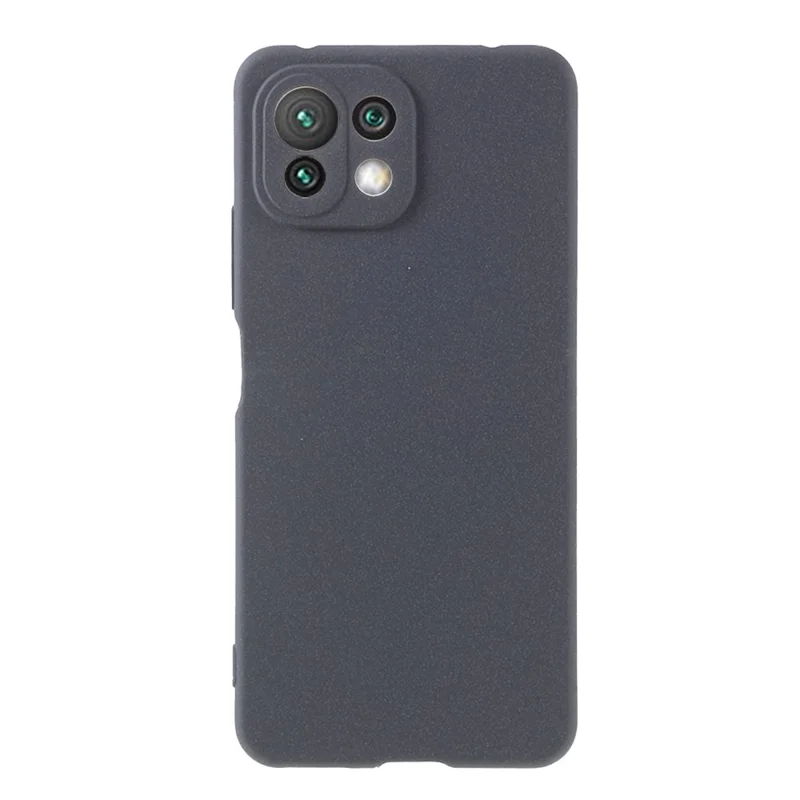 Double-sided Frosted Workmanship TPU Phone Shell for Xiaomi Mi 11 Lite 4G / 5G / 11 Lite 5G NE  - Grey