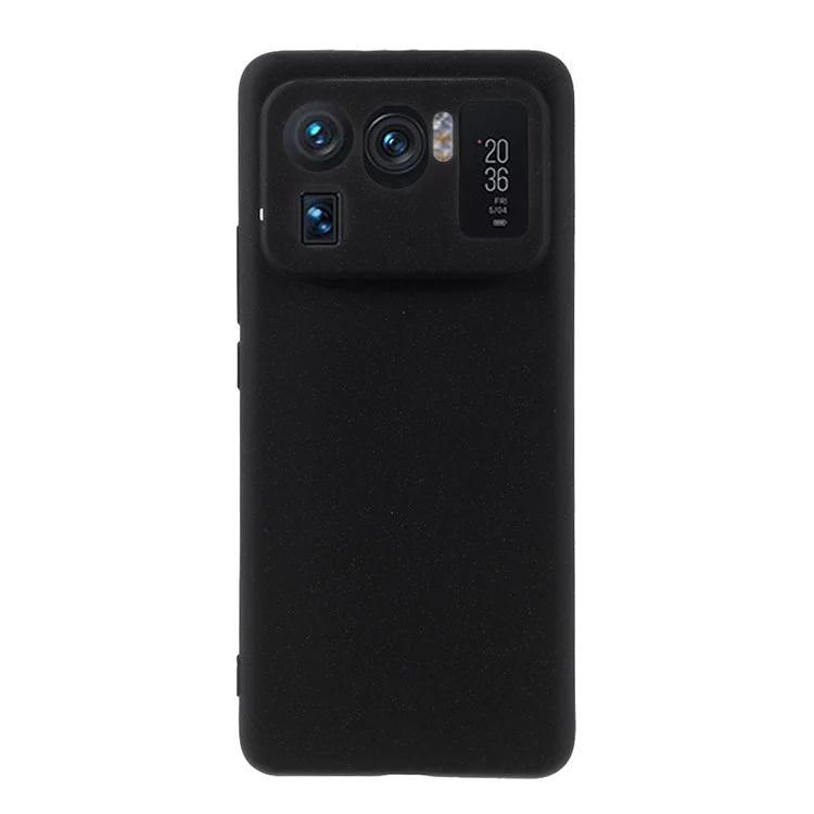 Casca de Telefone Fosco de TPU de Dupla Face de Dupla Face Bem Protegida Para Xiaomi Mi 11 Ultra - Preto