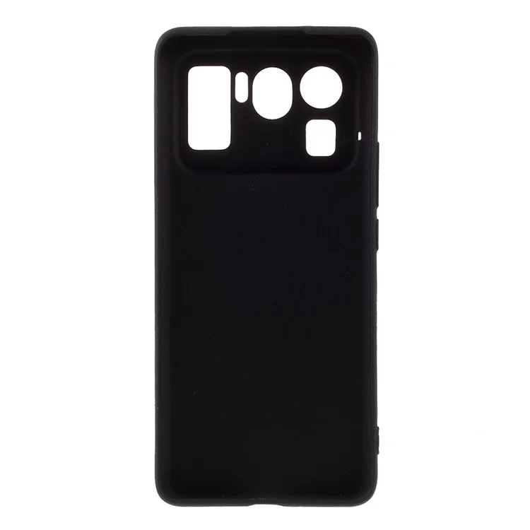 Casca de Telefone Fosco de TPU de Dupla Face de Dupla Face Bem Protegida Para Xiaomi Mi 11 Ultra - Preto