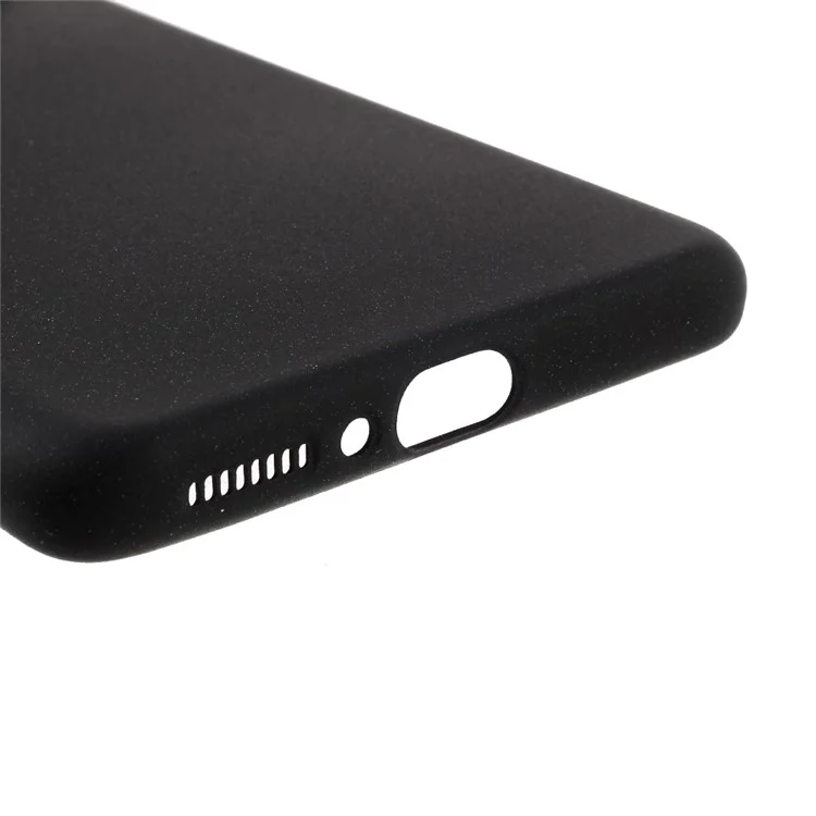 Well-Protected Double-sided Frosted TPU Phone Shell for Xiaomi Mi 11 Ultra - Black