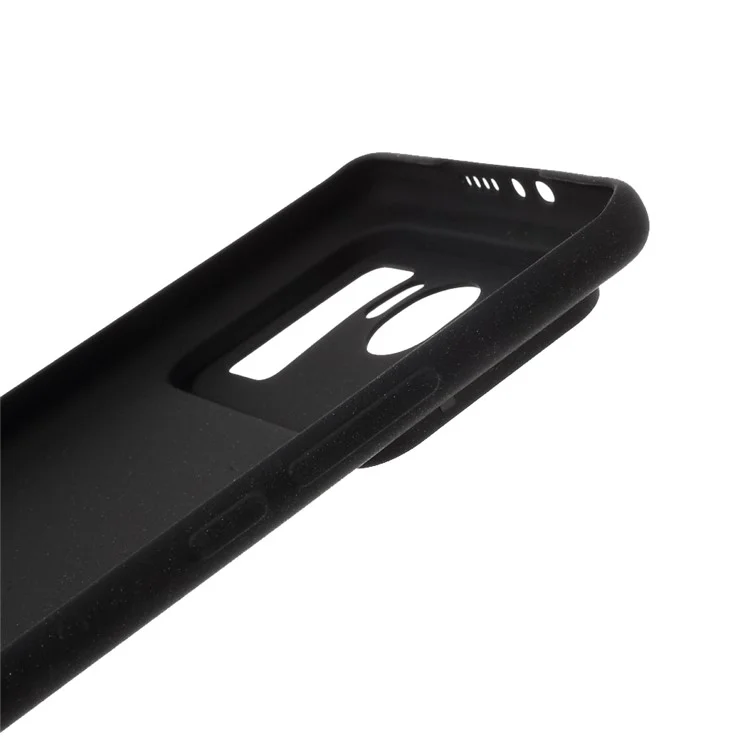 Well-Protected Double-sided Frosted TPU Phone Shell for Xiaomi Mi 11 Ultra - Black