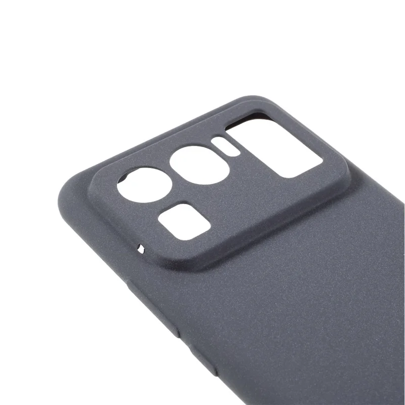 Well-Protected Double-sided Frosted TPU Phone Shell for Xiaomi Mi 11 Ultra - Grey