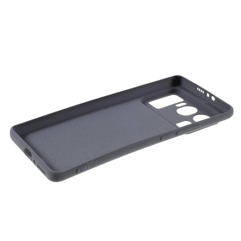 Well-Protected Double-sided Frosted TPU Phone Shell for Xiaomi Mi 11 Ultra - Grey