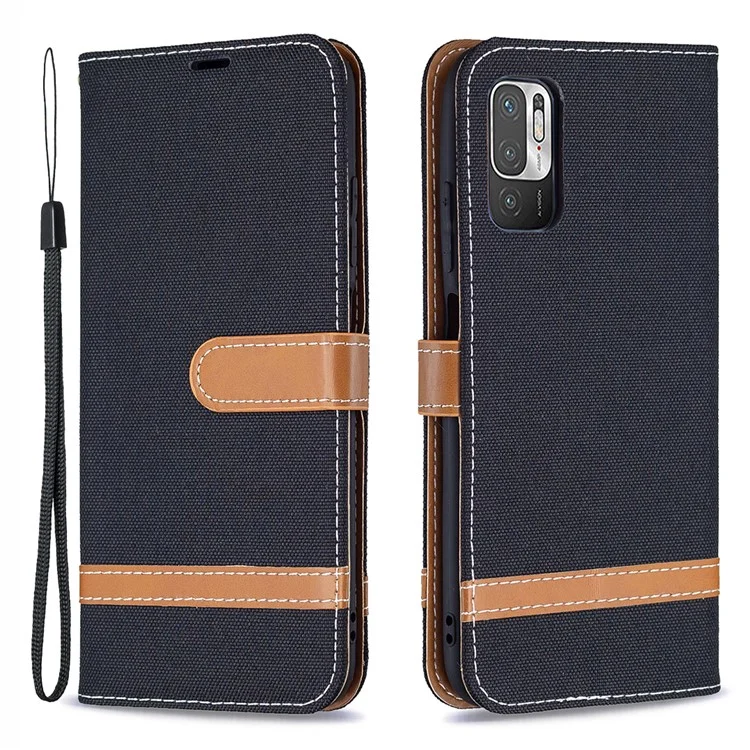 Per Xiaomi Redmi Note 10 5G/Poco M3 Pro 4G/Poco M3 Pro 5G Back Back Coperchi - Nero