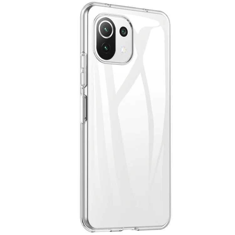 Coque de téléphone en TPU ultra claire anti-empreintes digitales et anti-choc pour Xiaomi Mi 11 Lite 4G / 5G /11 Lite 5G NE