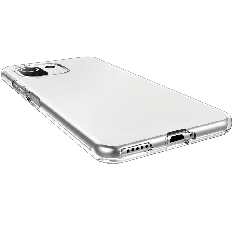Coque de téléphone en TPU ultra claire anti-empreintes digitales et anti-choc pour Xiaomi Mi 11 Lite 4G / 5G /11 Lite 5G NE