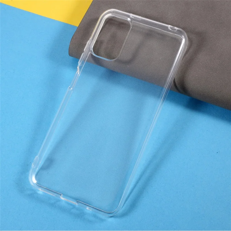 Drop Tested Upgraded 2mm Thick Transparent Shockproof Slim Soft TPU Protection Cover Case for Xiaomi Redmi Note 10 5G